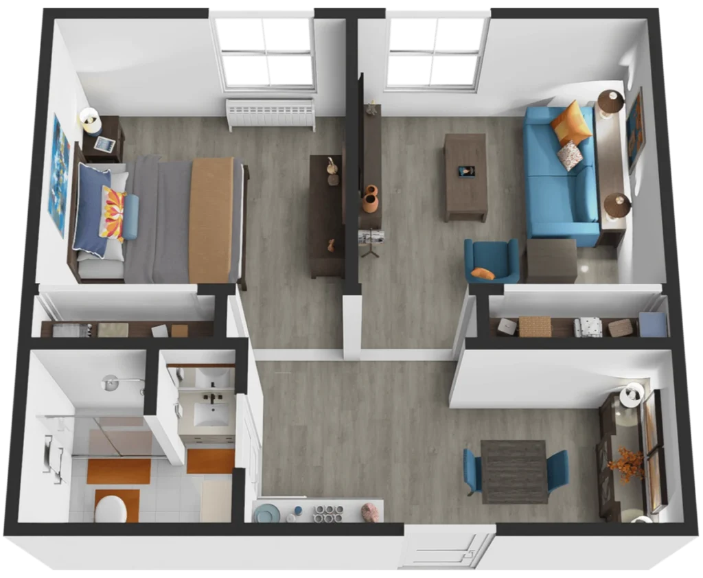 Sodalis Temple | One Bedroom