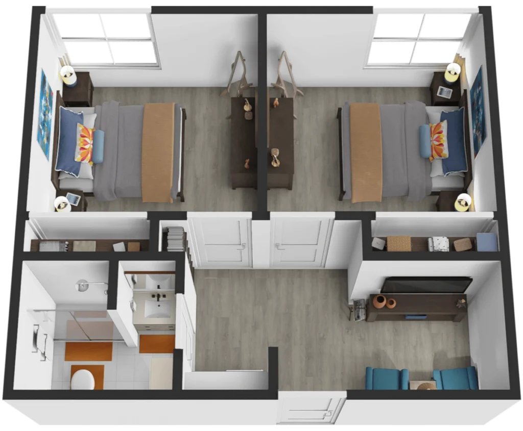 Sodalis Temple | Two Bedroom